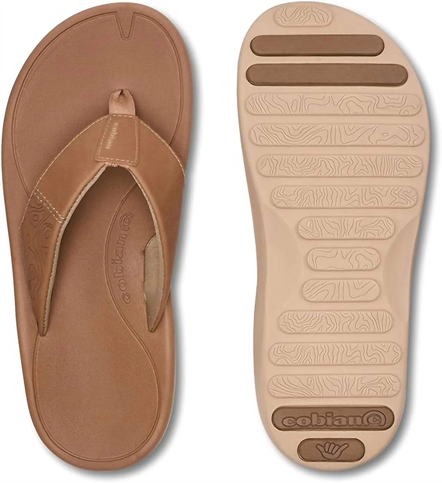 Men's Sumo Terra Flip-Flops In Tan