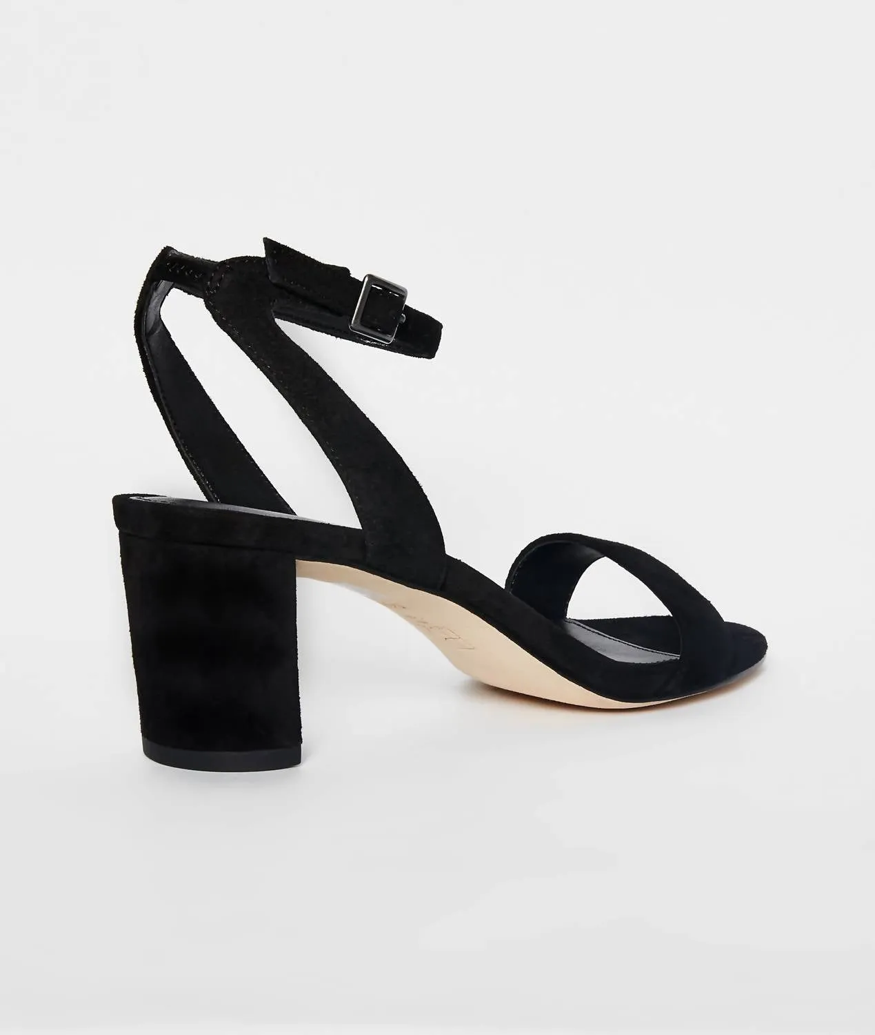 Moira 2 Low Heel Sandal In Black Suede
