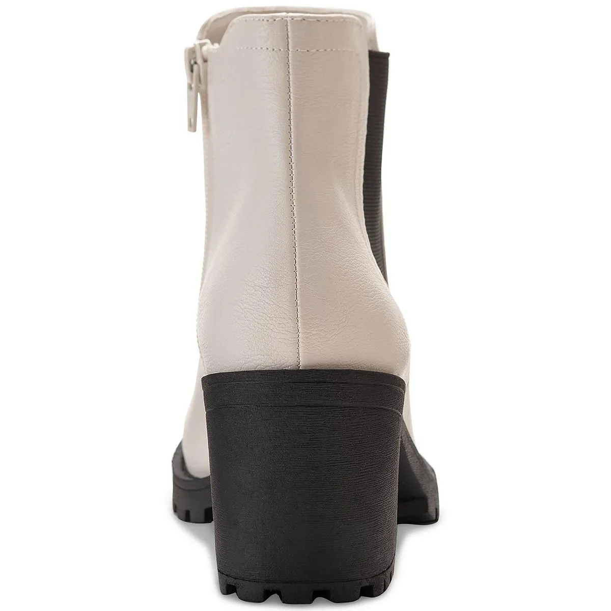 Morghan Womens Faux Suede Round Toe Ankle Boots