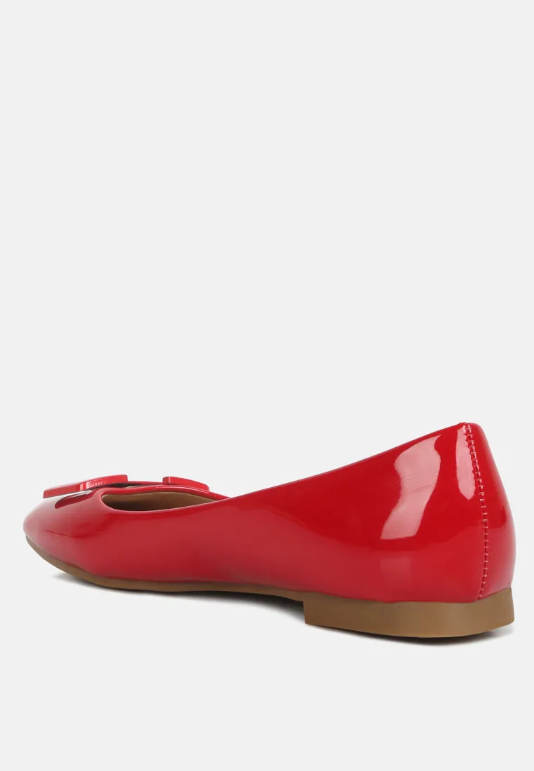 nek embellished flat ballerinas