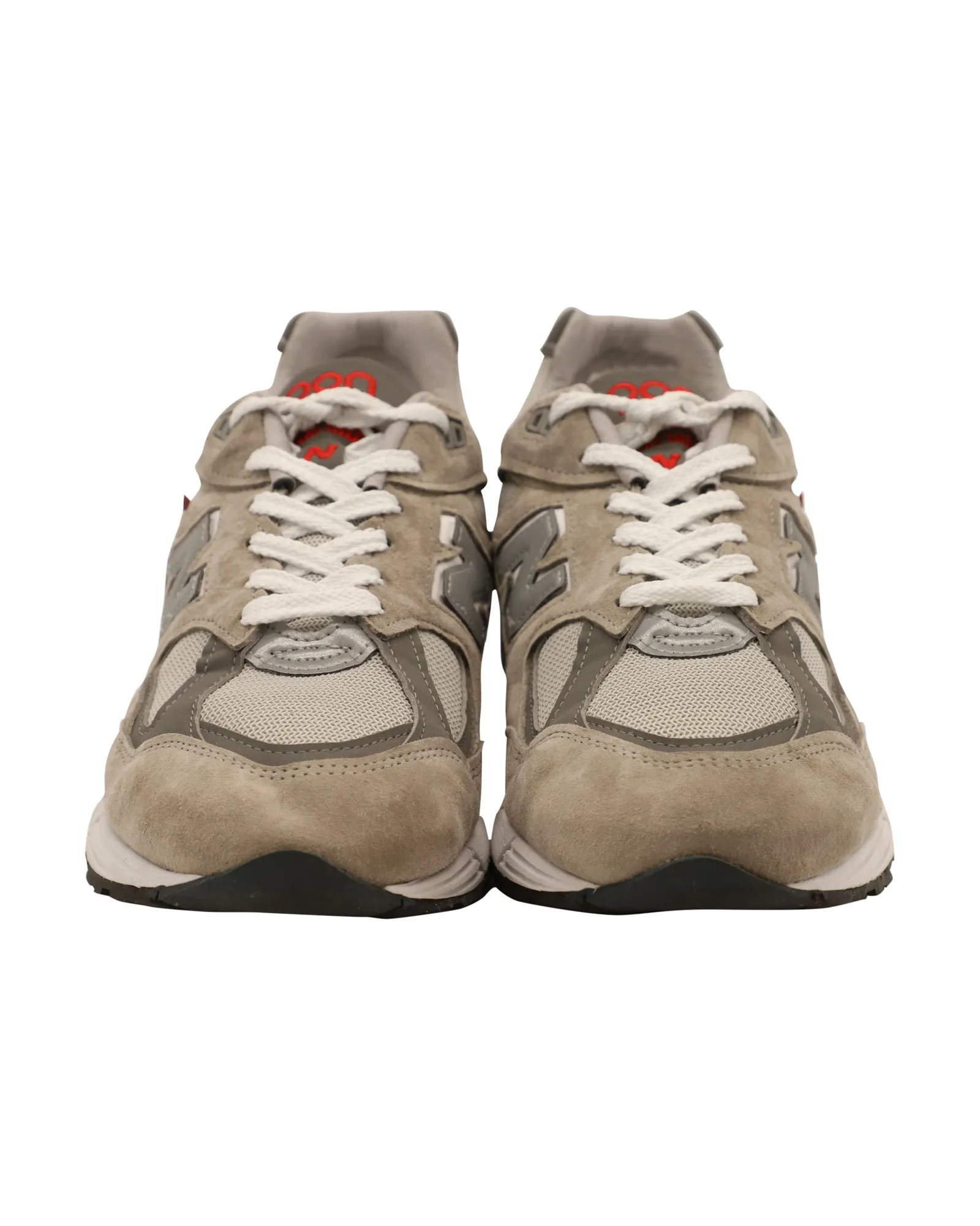 New Balance 990V2 History Pack Sneakers in Grey Suede