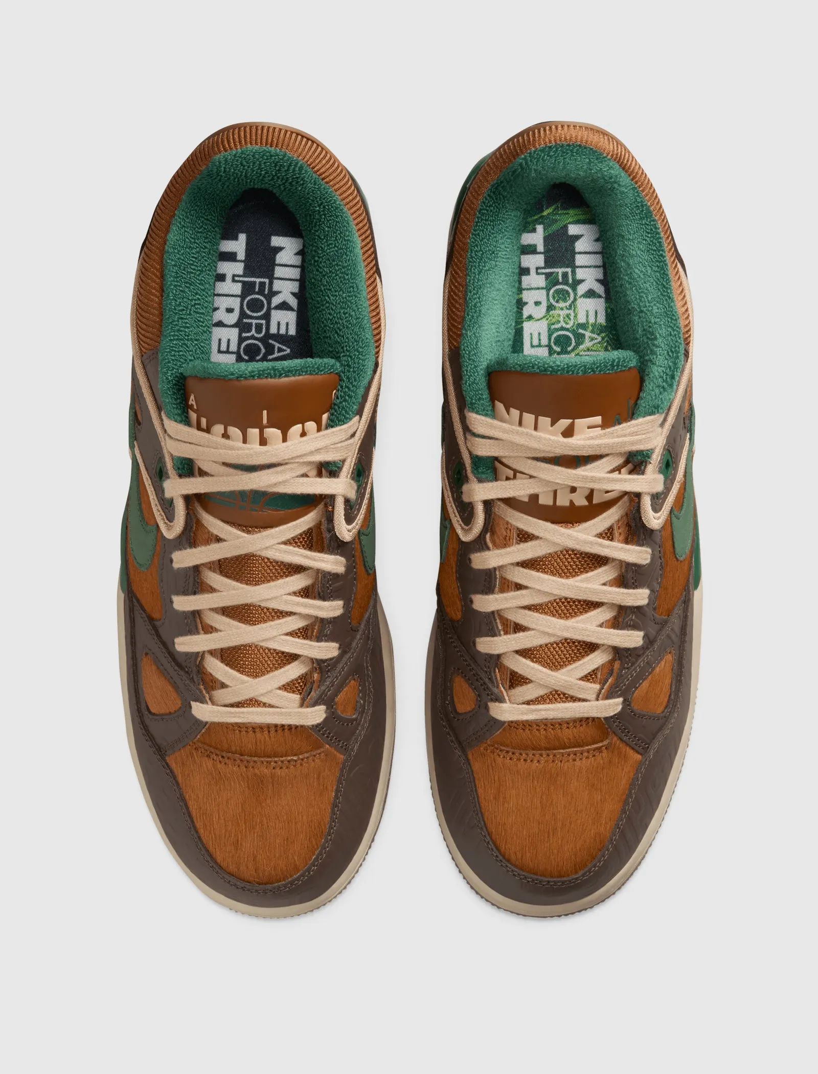 NIGO X AIR FORCE 3 LOW "BAROQUE BROWN"
