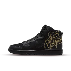 Nike SB Dunk High FAUST Black Gold