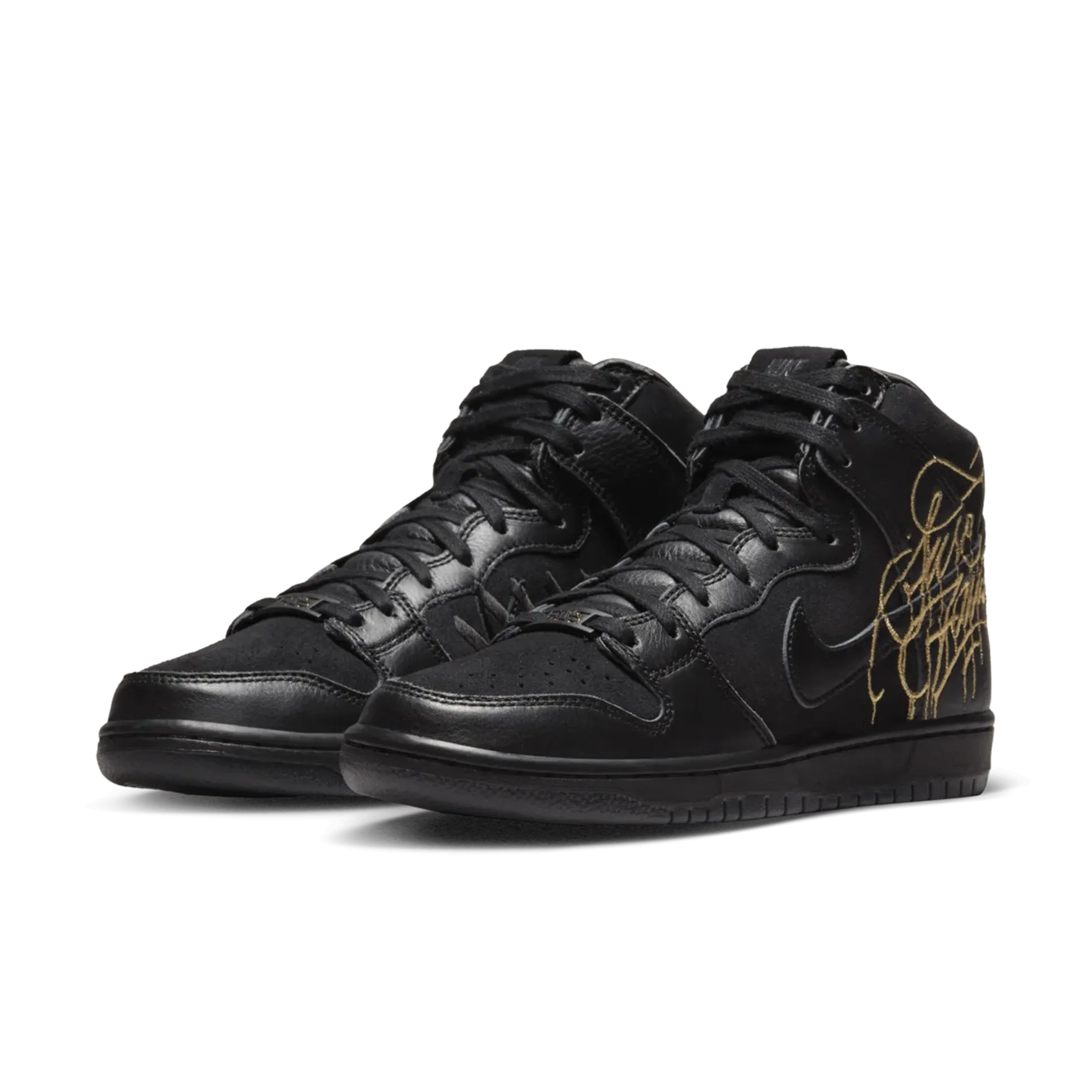 Nike SB Dunk High FAUST Black Gold
