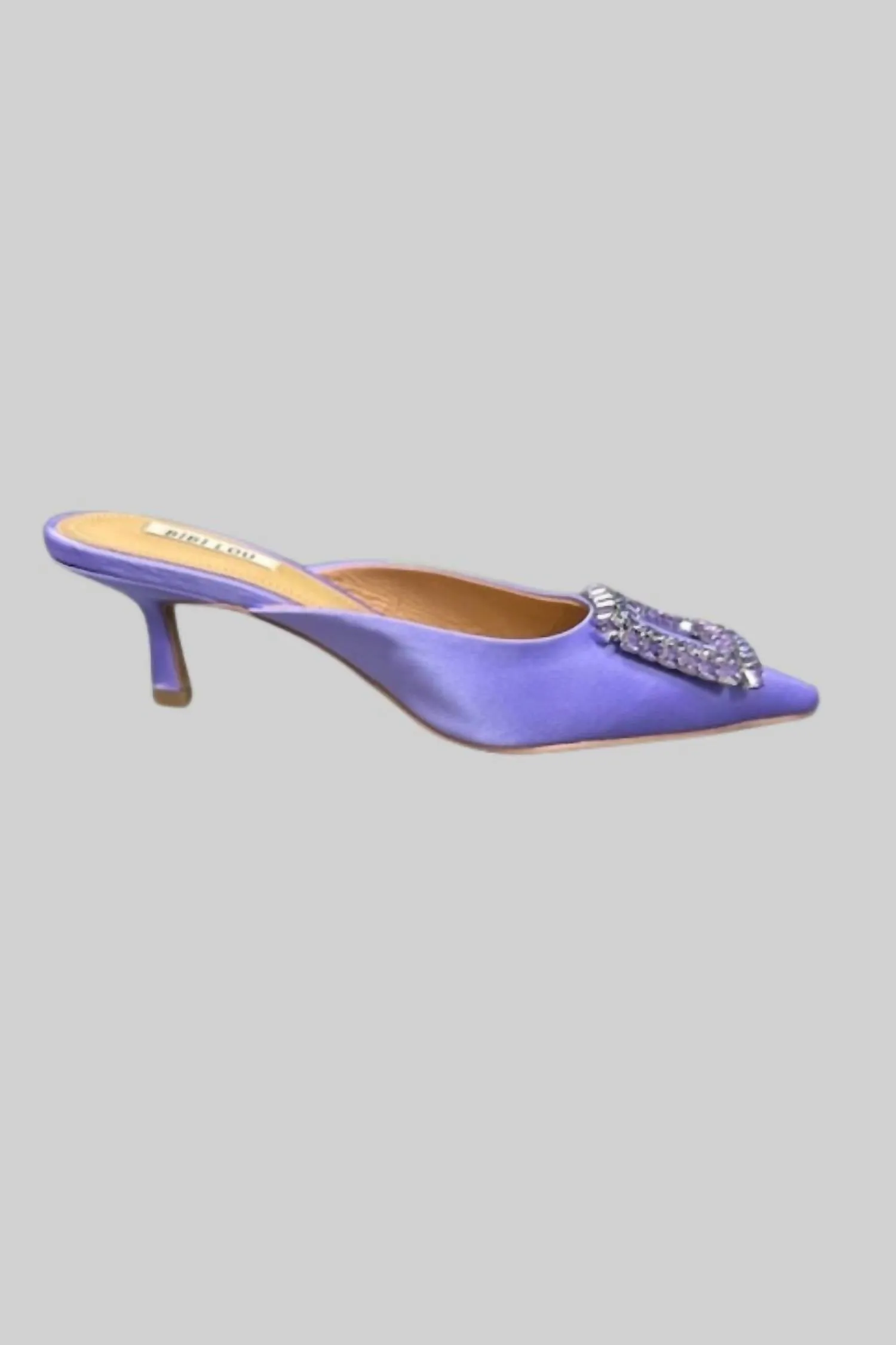Open Back Pump In Mauve