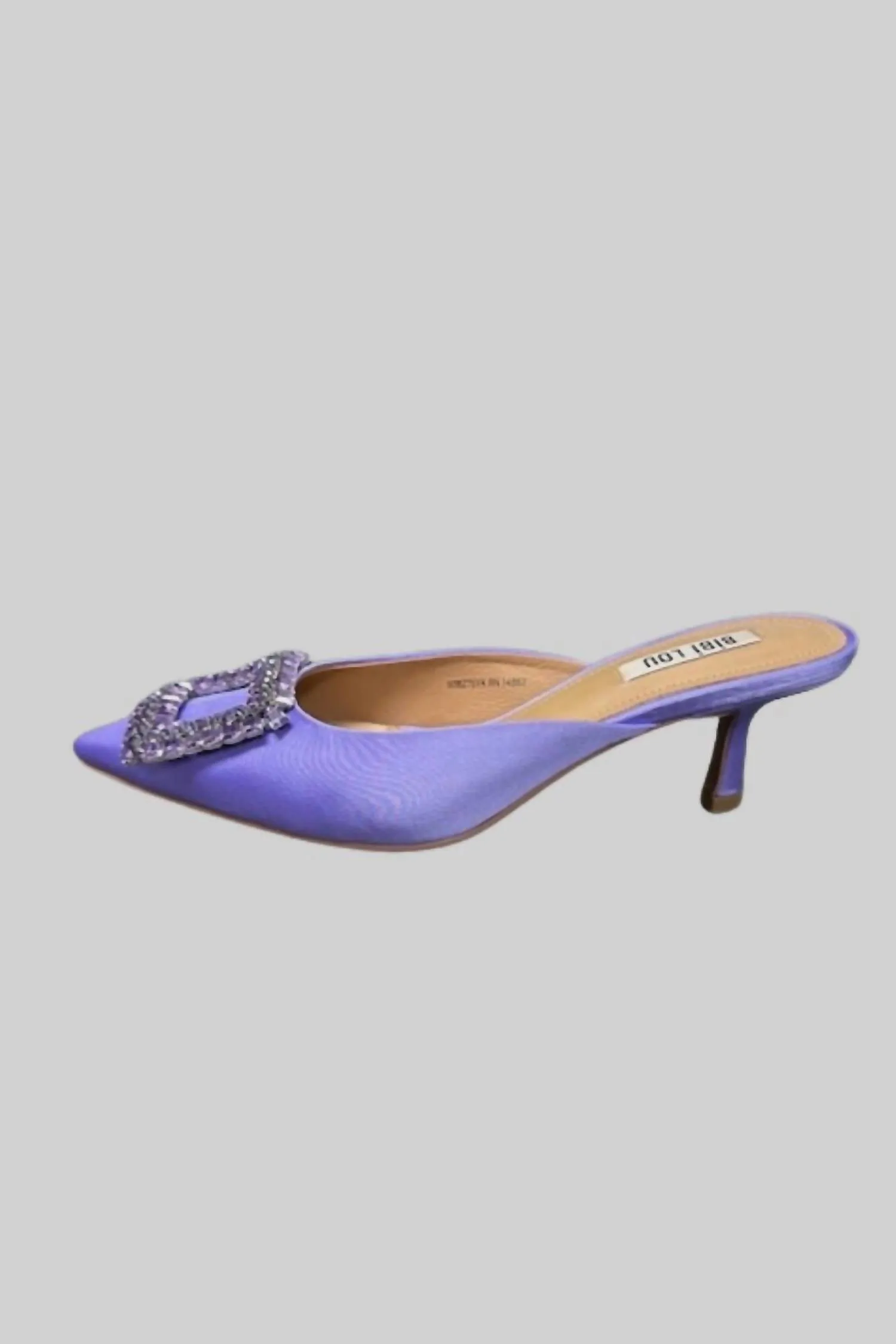 Open Back Pump In Mauve
