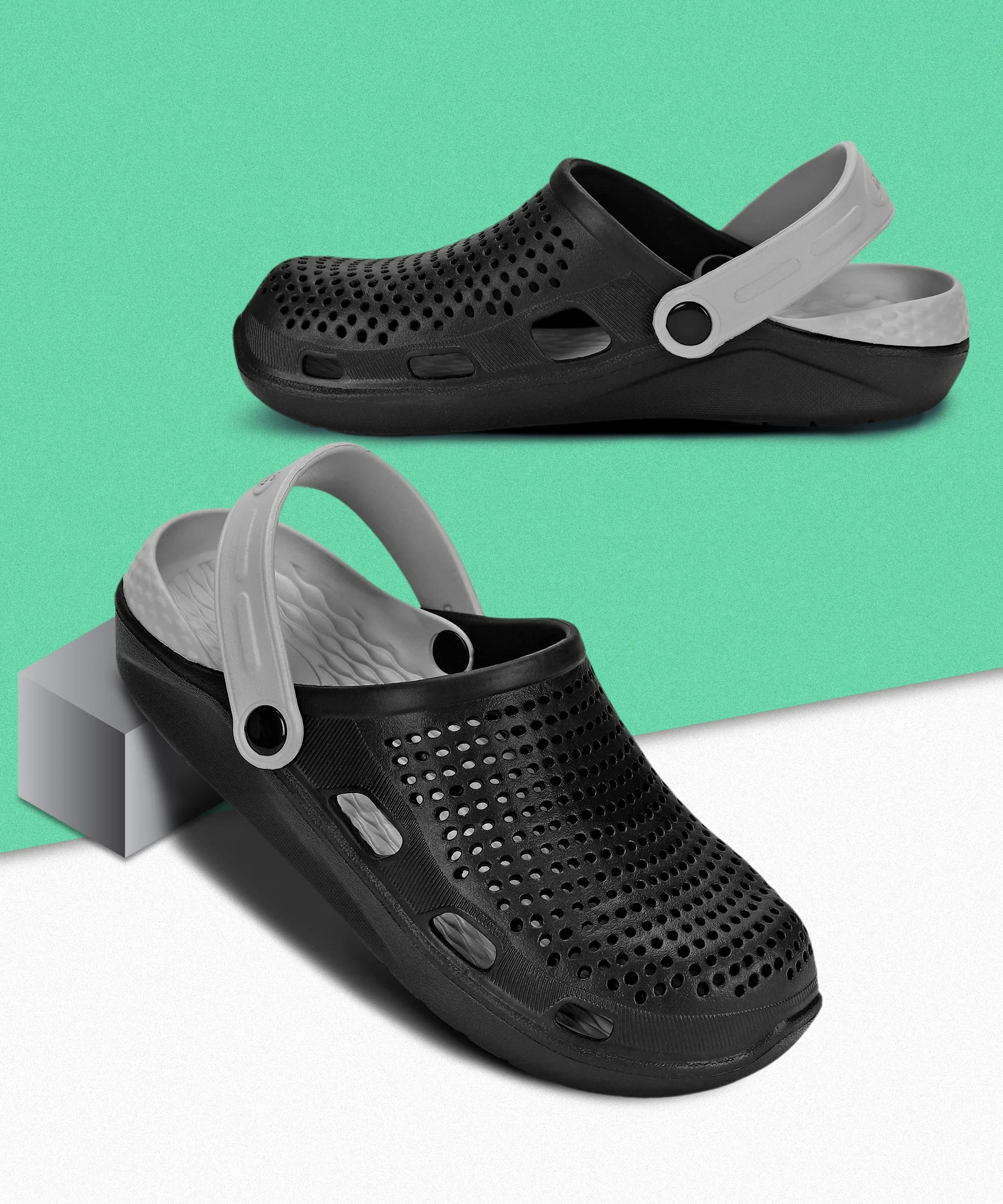 Paragon  EVK10916G Men Casual Clogs | Stylish, Durable, Casual & Comfortable | For Everyday Use