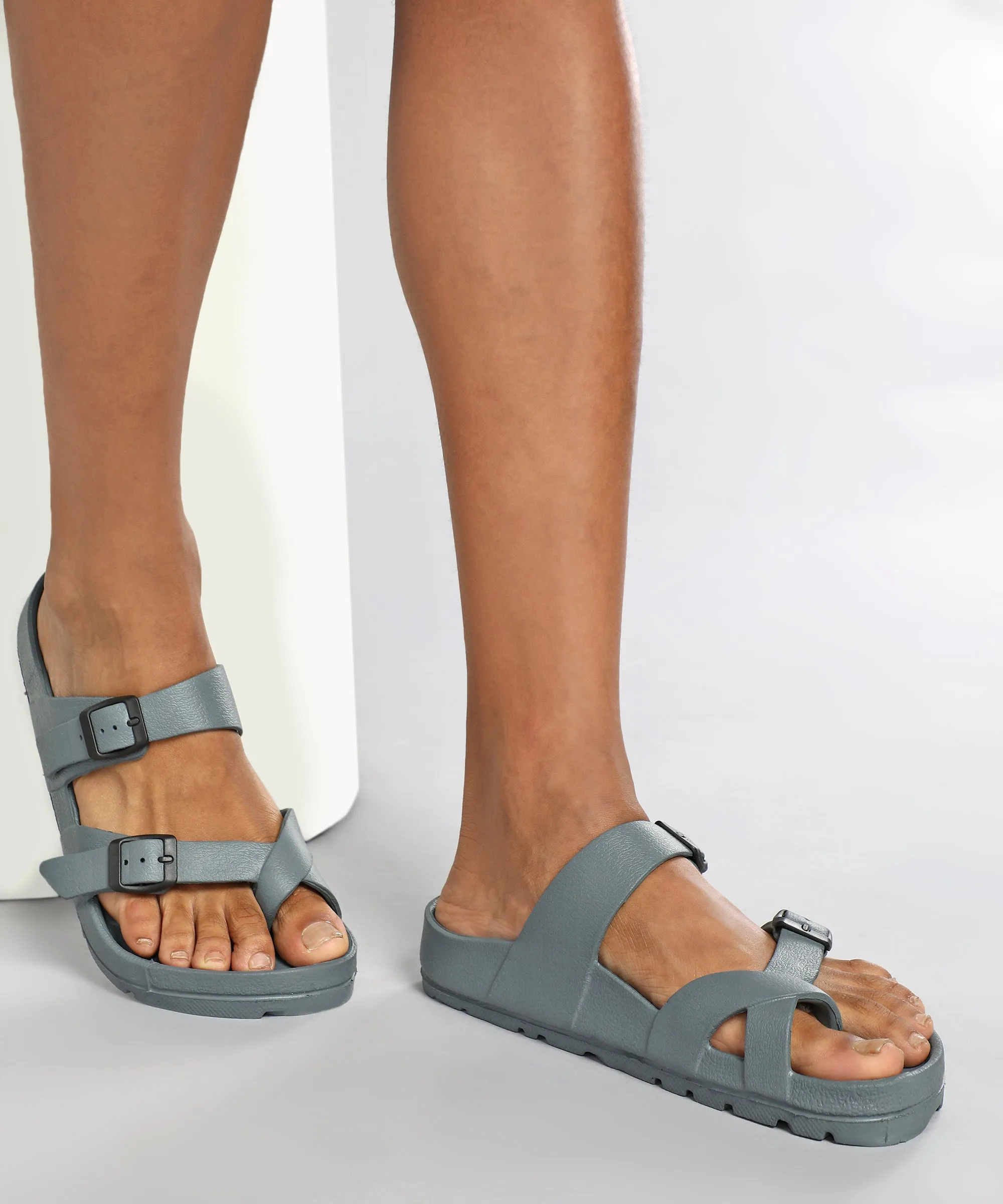 Paragon EVK3408G Men Casual Sliders | Stylish Trendy Lightweight Slides | Casual & Comfortable Slippers | Everyday Use