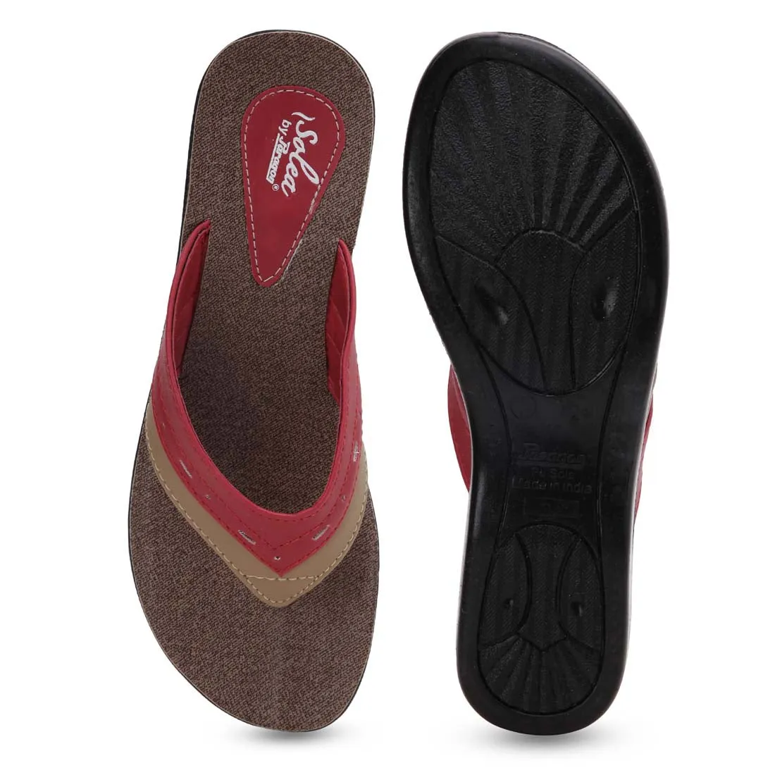 Paragon PU7991L Women Stylish Lightweight Flipflops | Comfortable soles| Casual & Trendy Slippers | Indoor & Outdoor