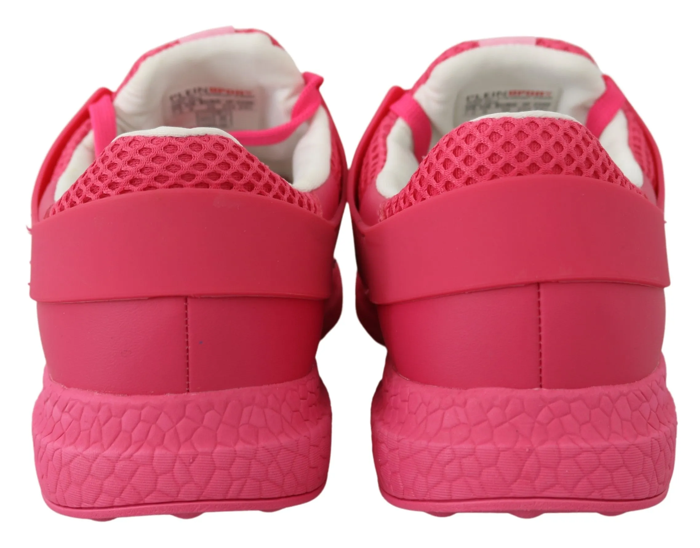 Plein Sport Fuxia Beetroot Polyester Runner Becky Sneakers Women's Shoes