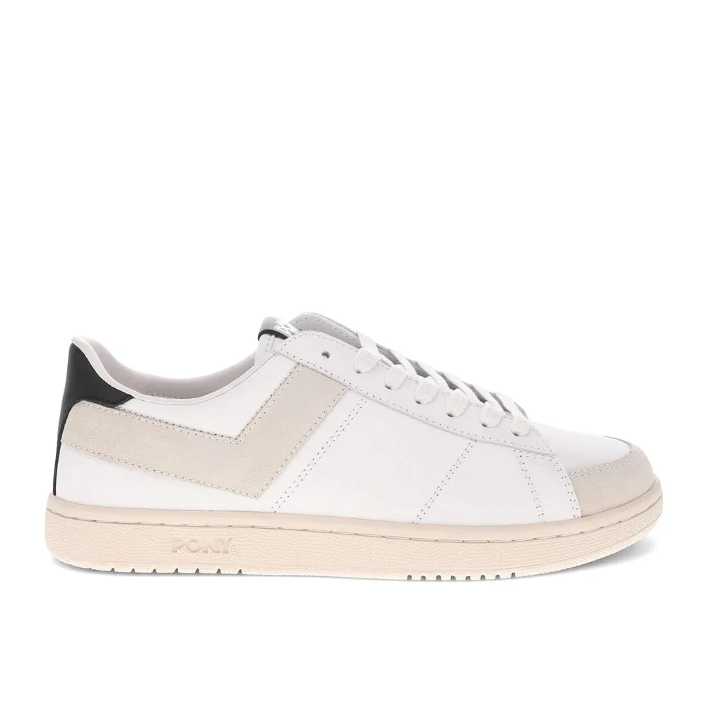 PONY Mens M-Pro Low Lux Genuine Leather and Suede Premium Lace Up Athletic Sneaker Shoe