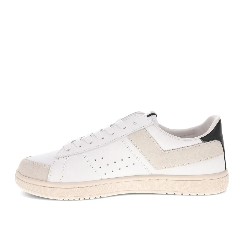 PONY Mens M-Pro Low Lux Genuine Leather and Suede Premium Lace Up Athletic Sneaker Shoe