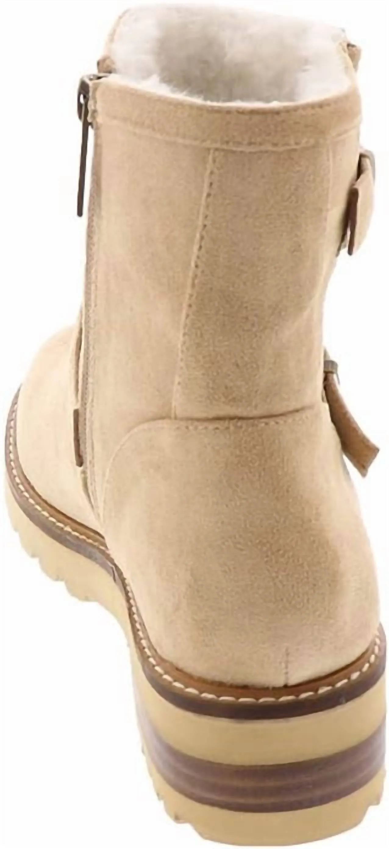 Receipts Booties In Tan