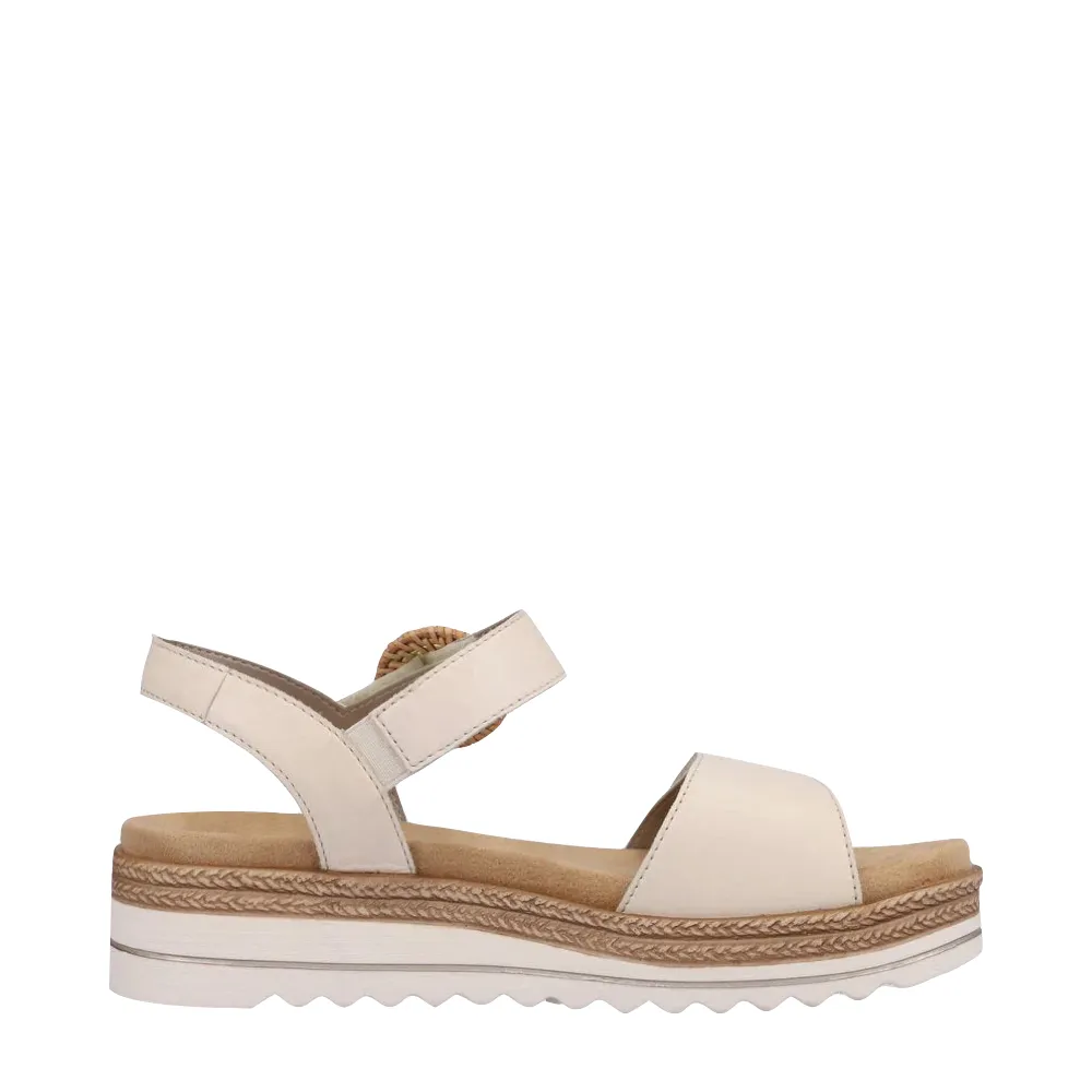 Remonte Women's Jocelyn 52 Sandal in Beige