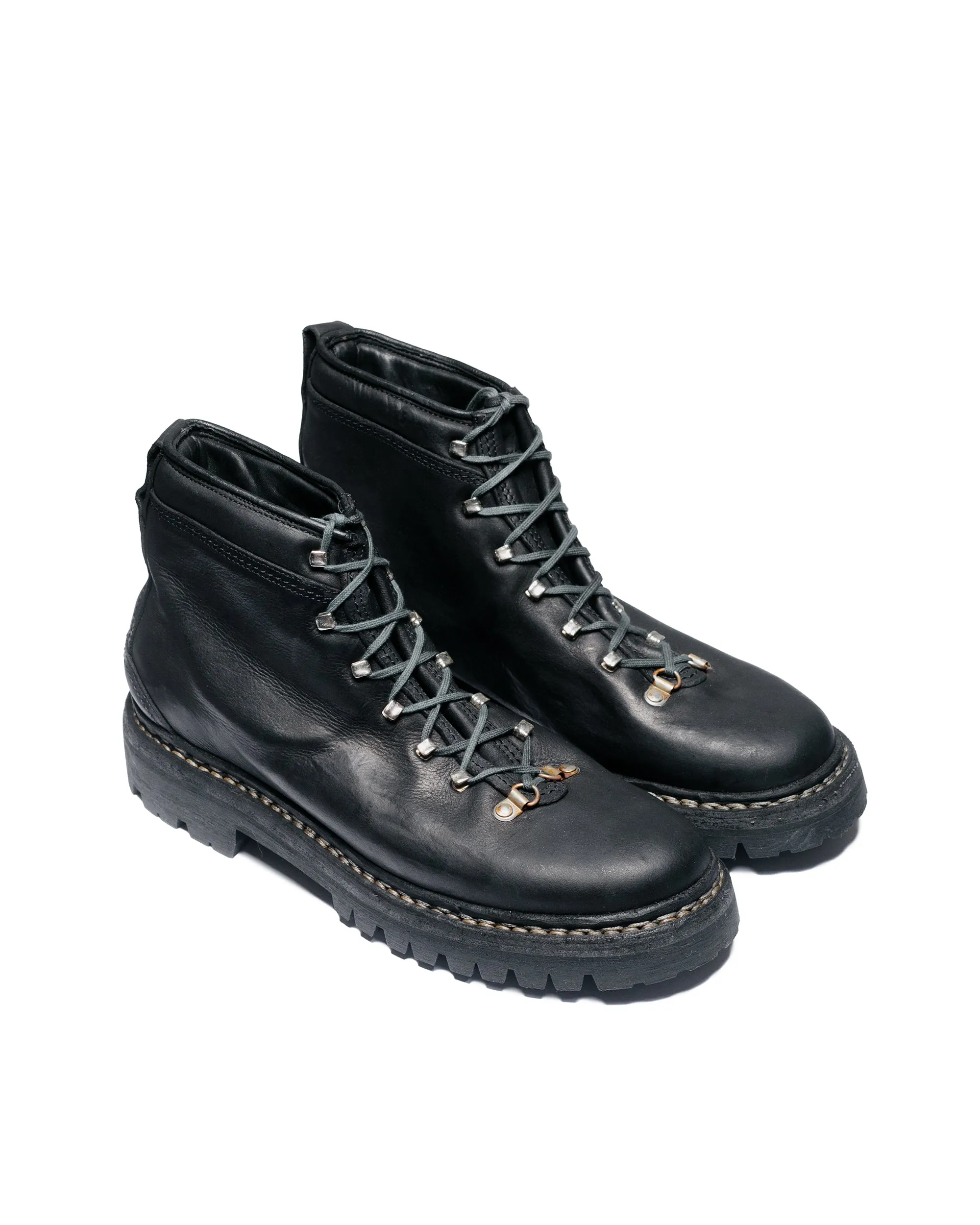 Reproduction of Found Italian Alpine Military Boot 390NAD Black