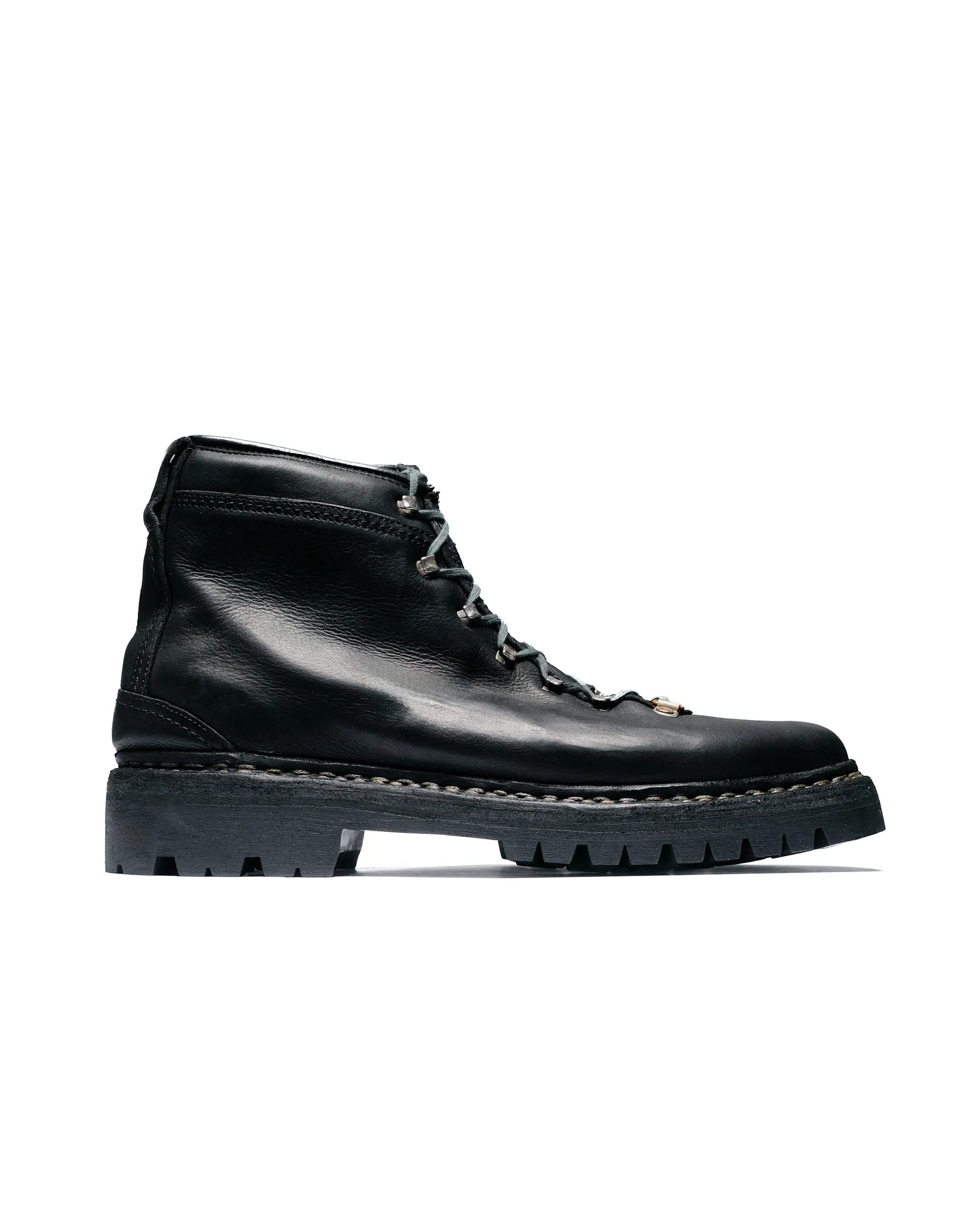 Reproduction of Found Italian Alpine Military Boot 390NAD Black