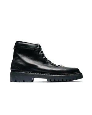 Reproduction of Found Italian Alpine Military Boot 390NAD Black