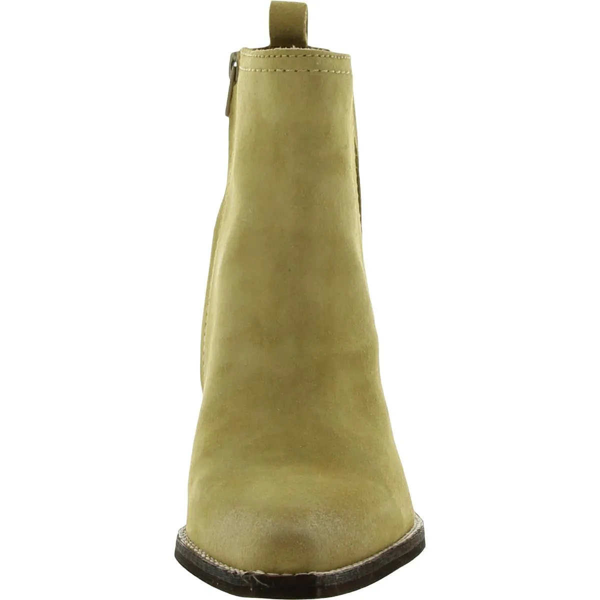 Robyn Womens Zipper Pull On Ankle Boots
