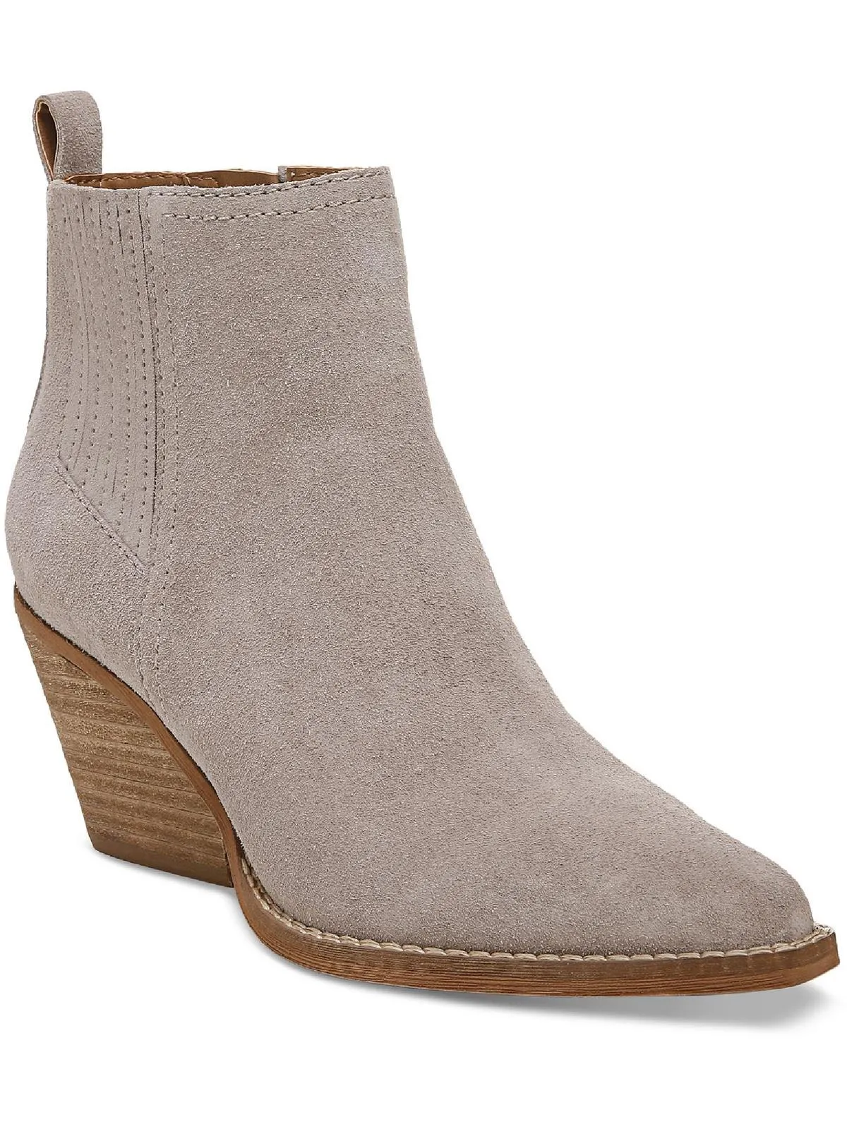 Robyn Womens Zipper Pull On Ankle Boots