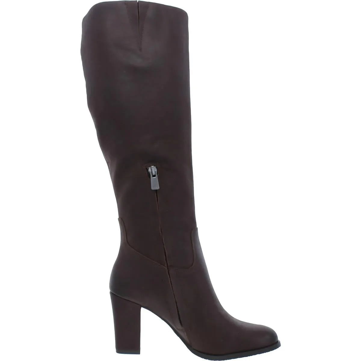 SABASTIN Womens Round toe Zipper closure Thigh-High Boots