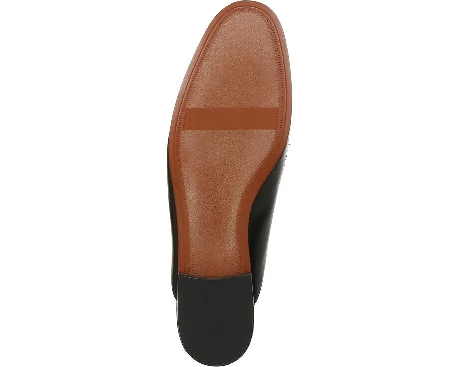 Sam Edelman Linnie Fray Slipper Women's US 6 Black Slip-On Penny Mules ZPP192