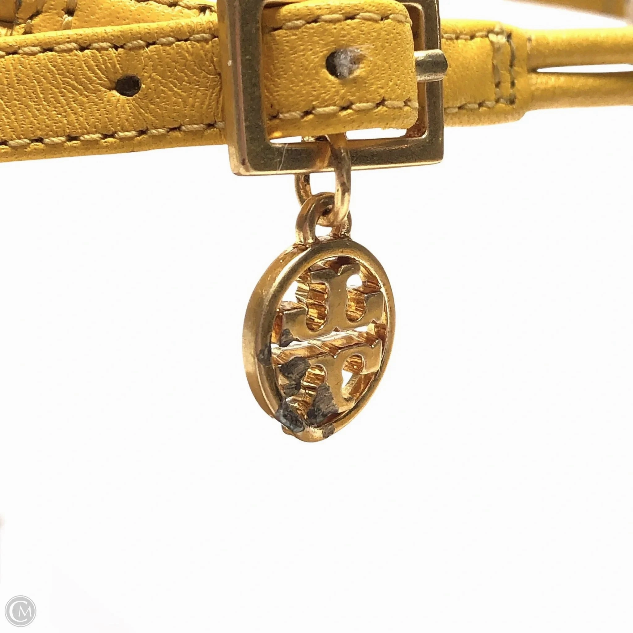 Sandals Designer By Tory Burch In Yellow, Size: 8.5