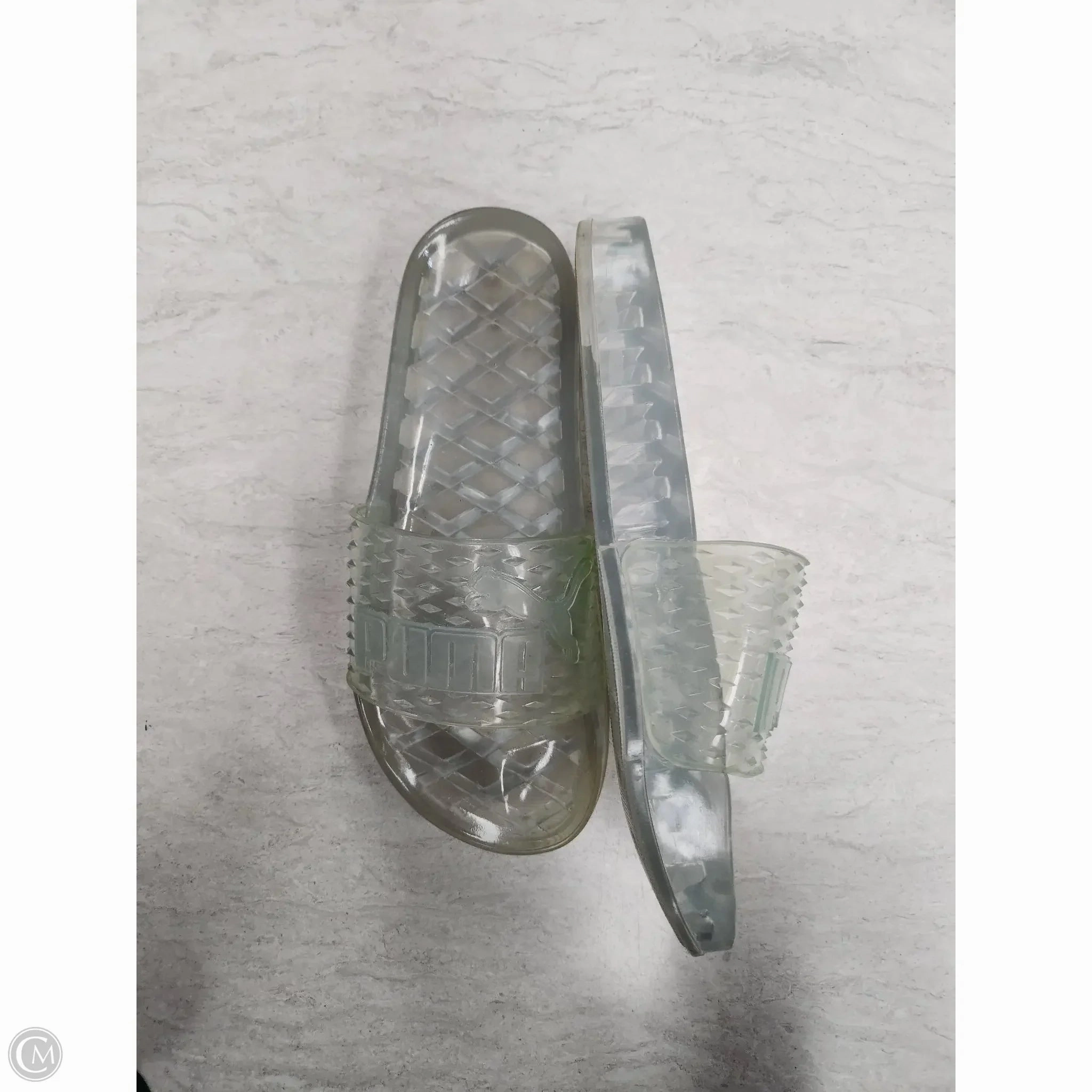 Sandals Flats By Puma In Clear, Size: 8.5
