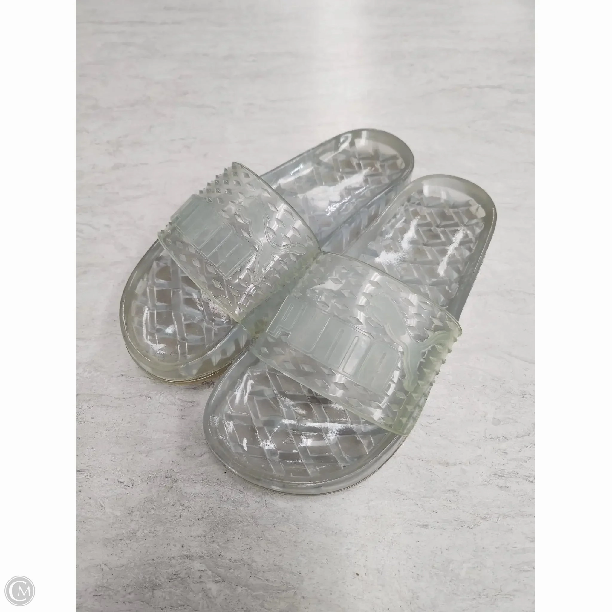 Sandals Flats By Puma In Clear, Size: 8.5
