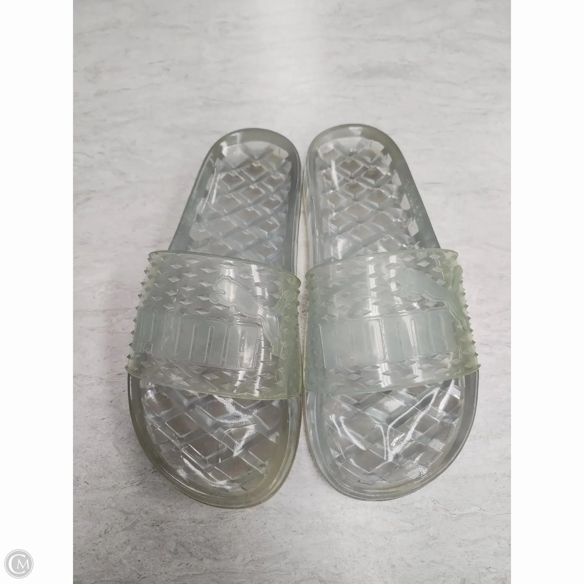 Sandals Flats By Puma In Clear, Size: 8.5