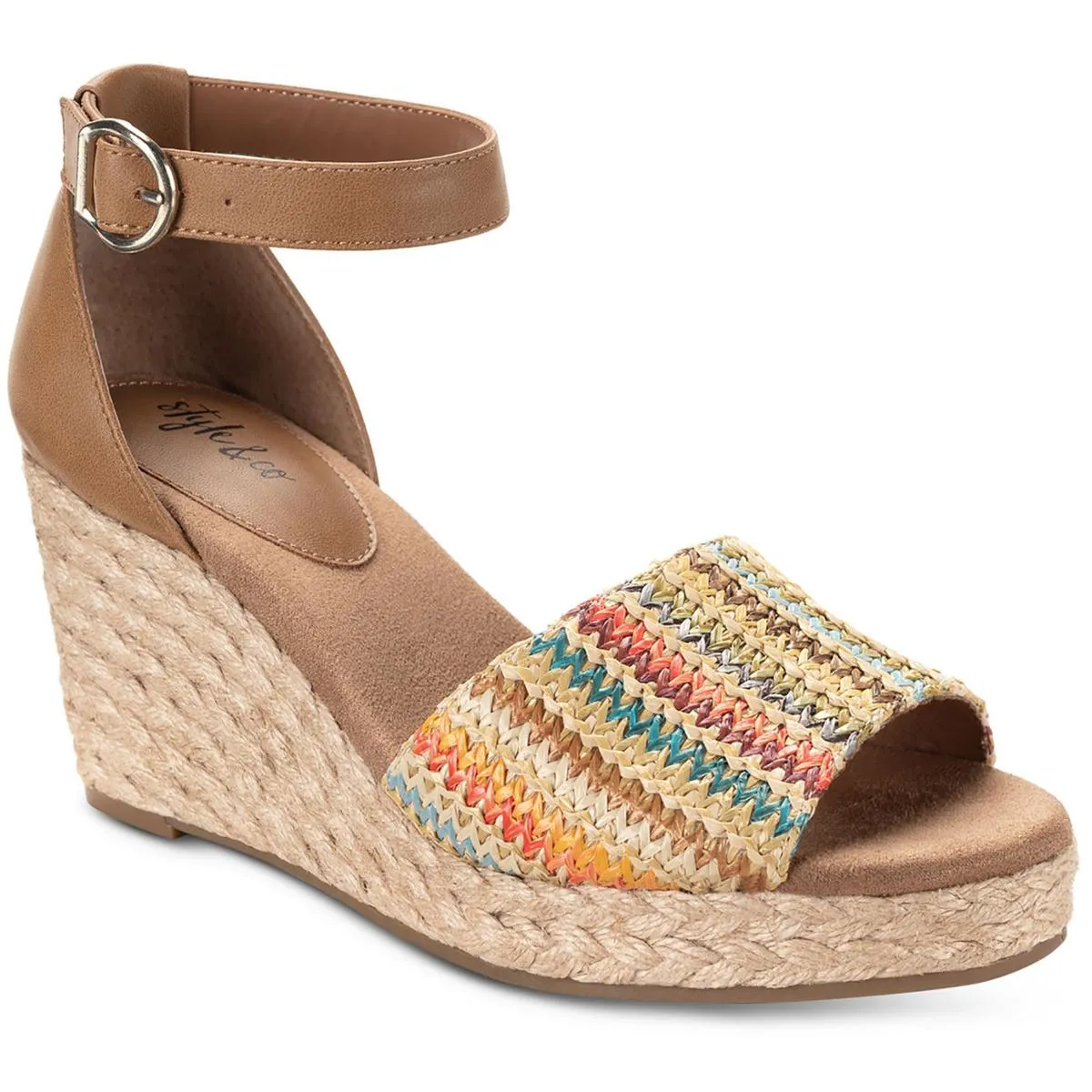 Seleene Womens Wedge Sandals