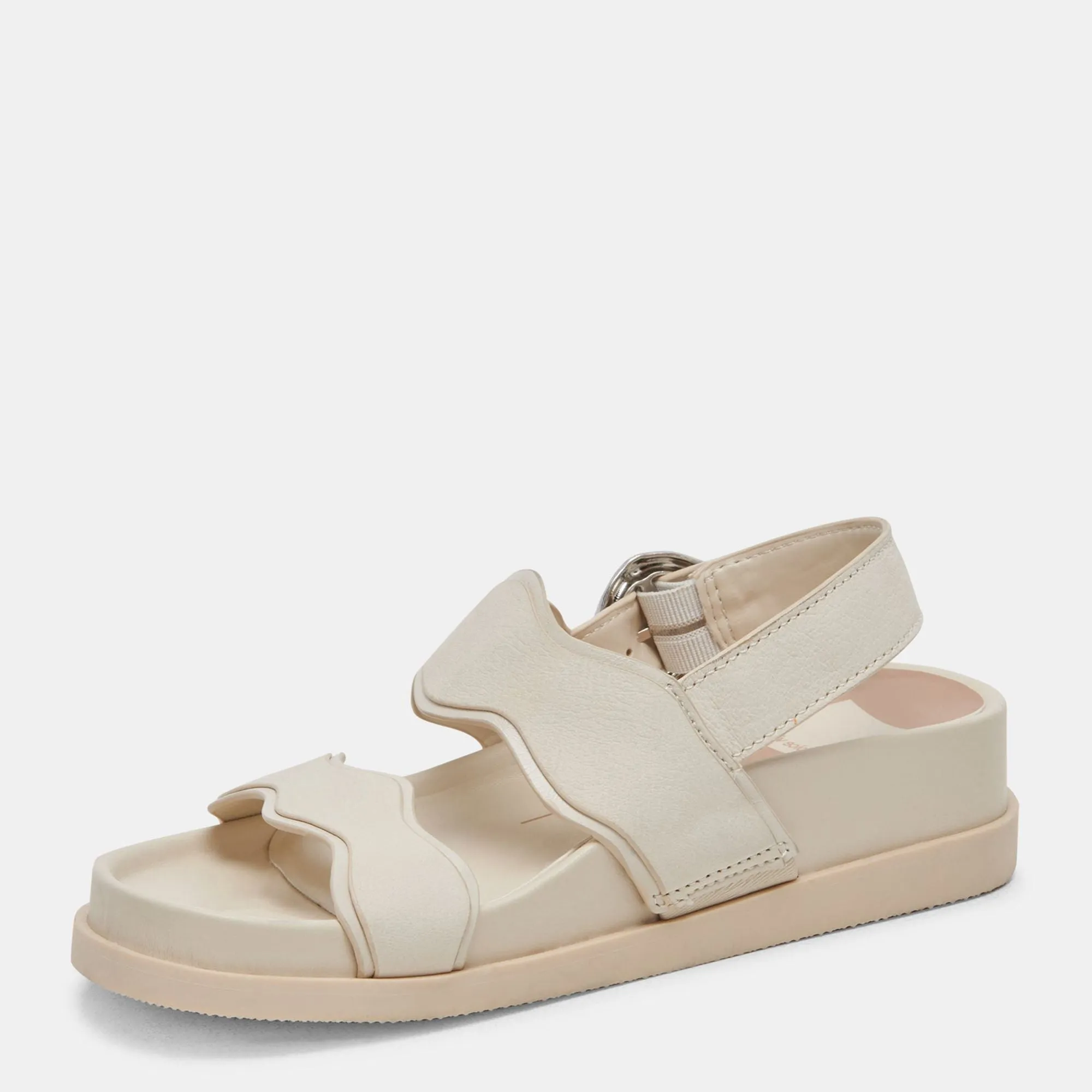 Sindy Sandals Ivory Nubuck