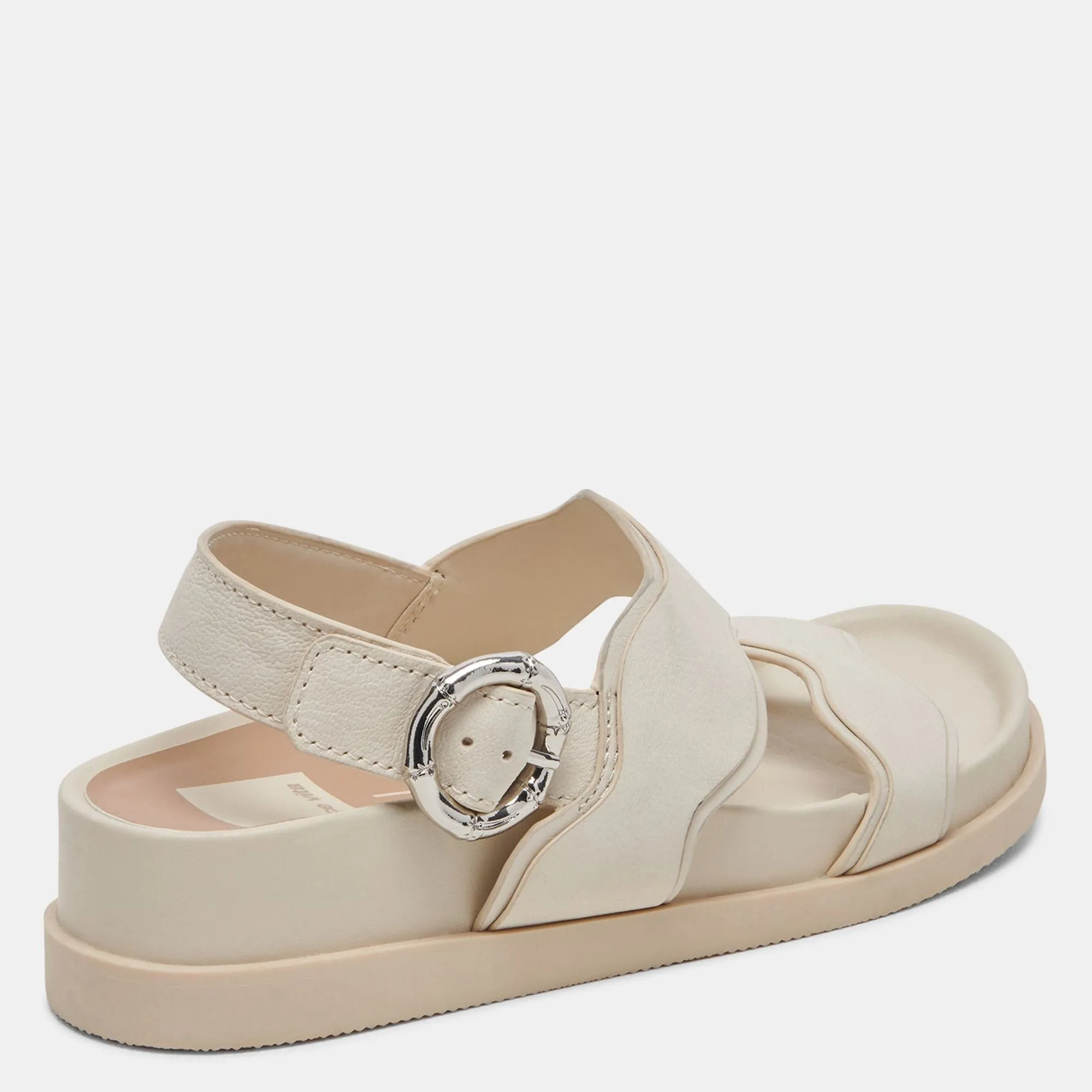 Sindy Sandals Ivory Nubuck