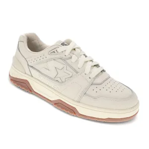 Starter Mens Fast Break Low Genuine Leather Casual Lace Up Sneaker Shoe