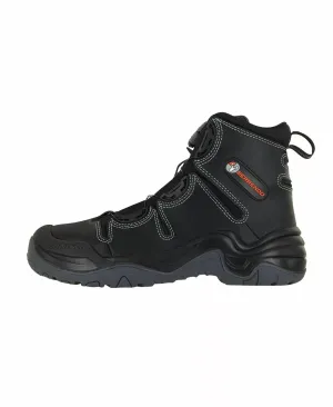 Steel Toe Work Boots 6�� In Black