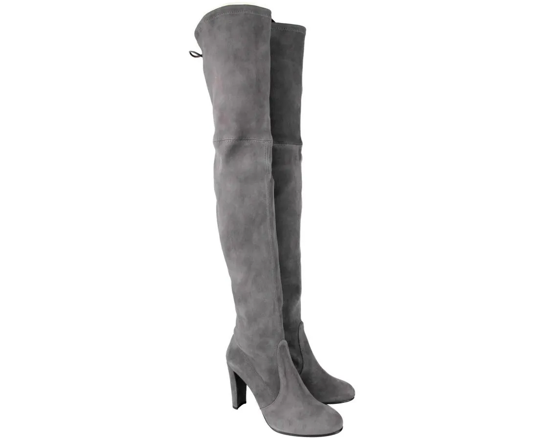Stuart Weitzman Women's Highland Suede Over-the-knee Boot