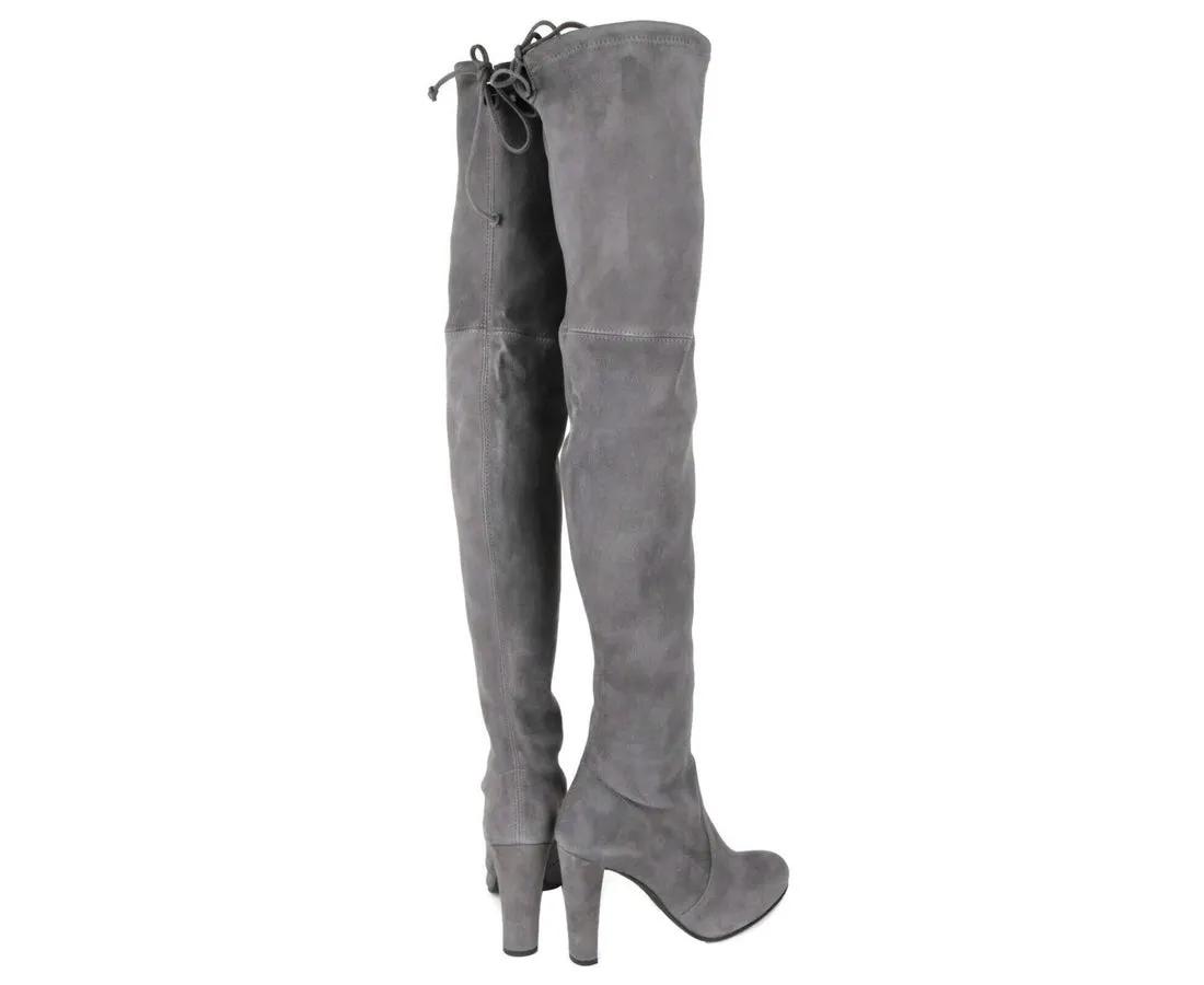Stuart Weitzman Women's Highland Suede Over-the-knee Boot