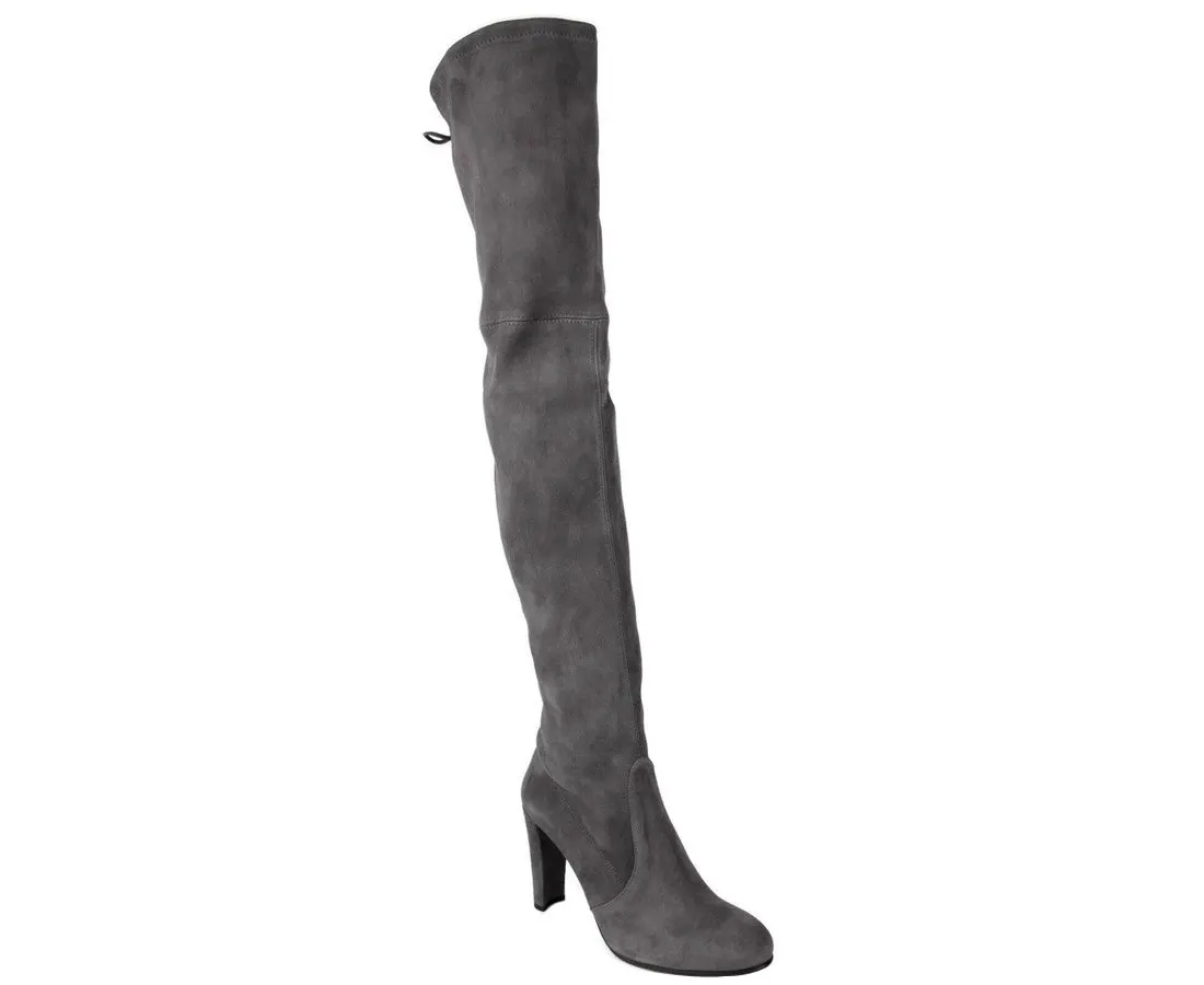 Stuart Weitzman Women's Highland Suede Over-the-knee Boot