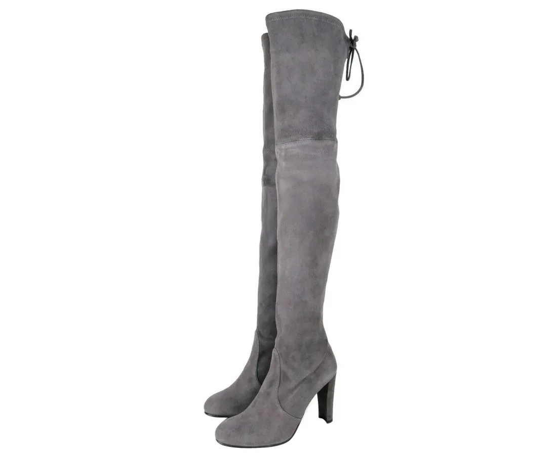 Stuart Weitzman Women's Highland Suede Over-the-knee Boot
