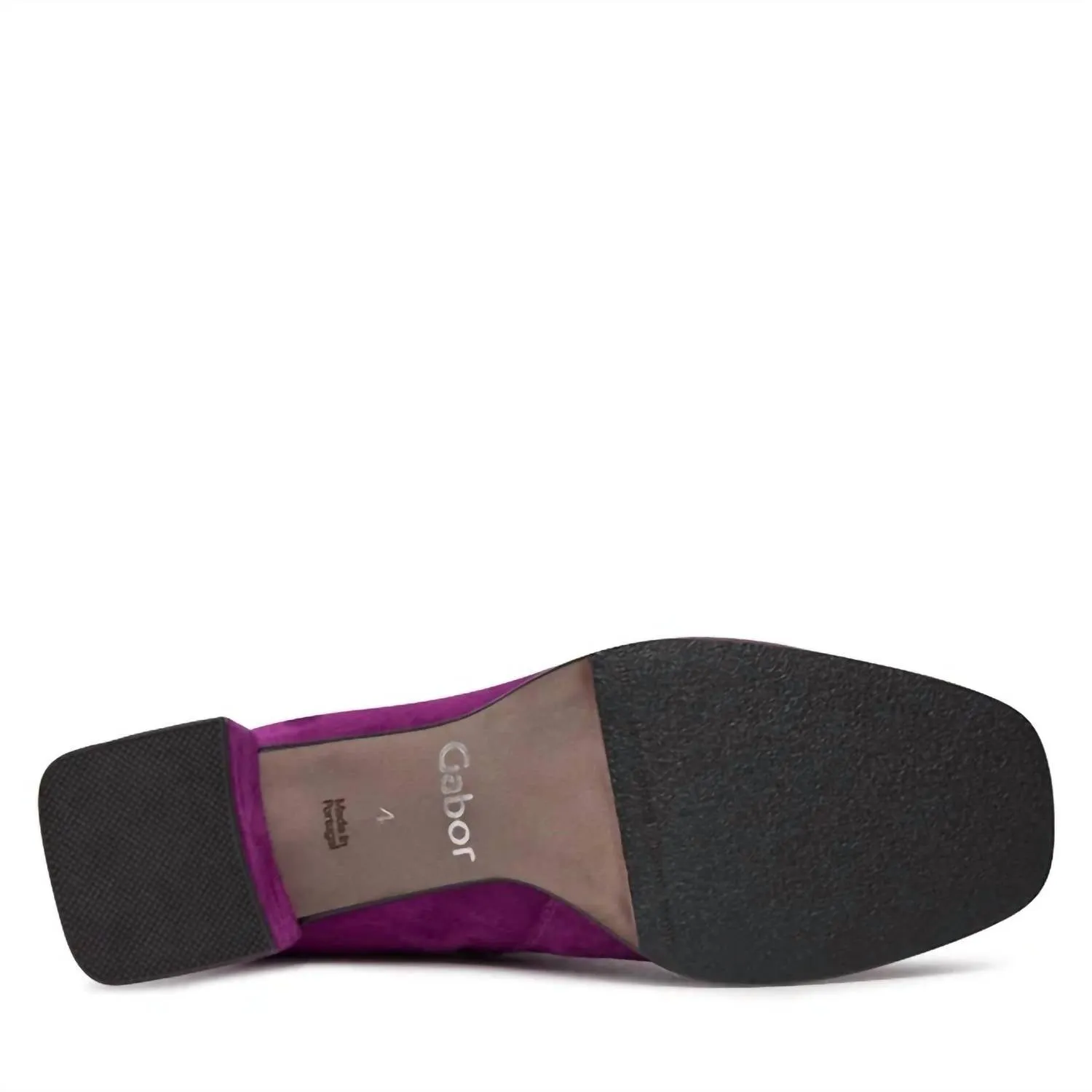 Suede Ankle Boot In Malve