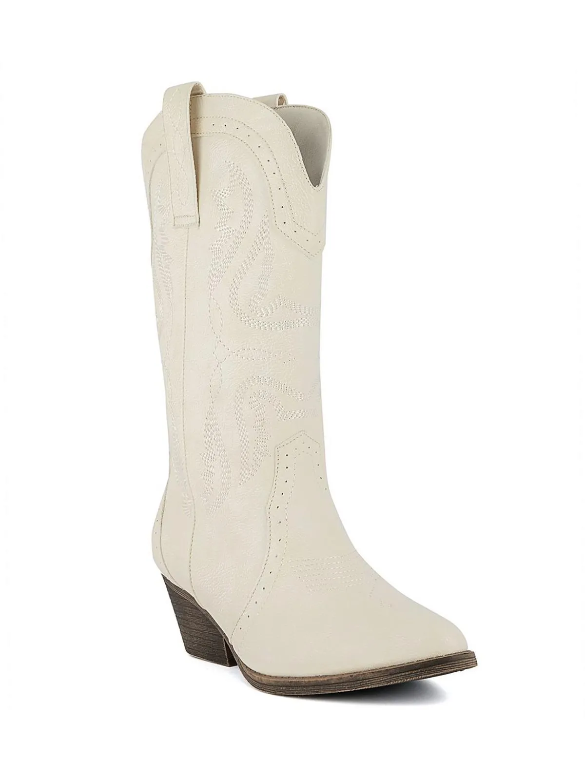 Tammy Womens Embroidered Mid-Calf Cowboy, Western Boots