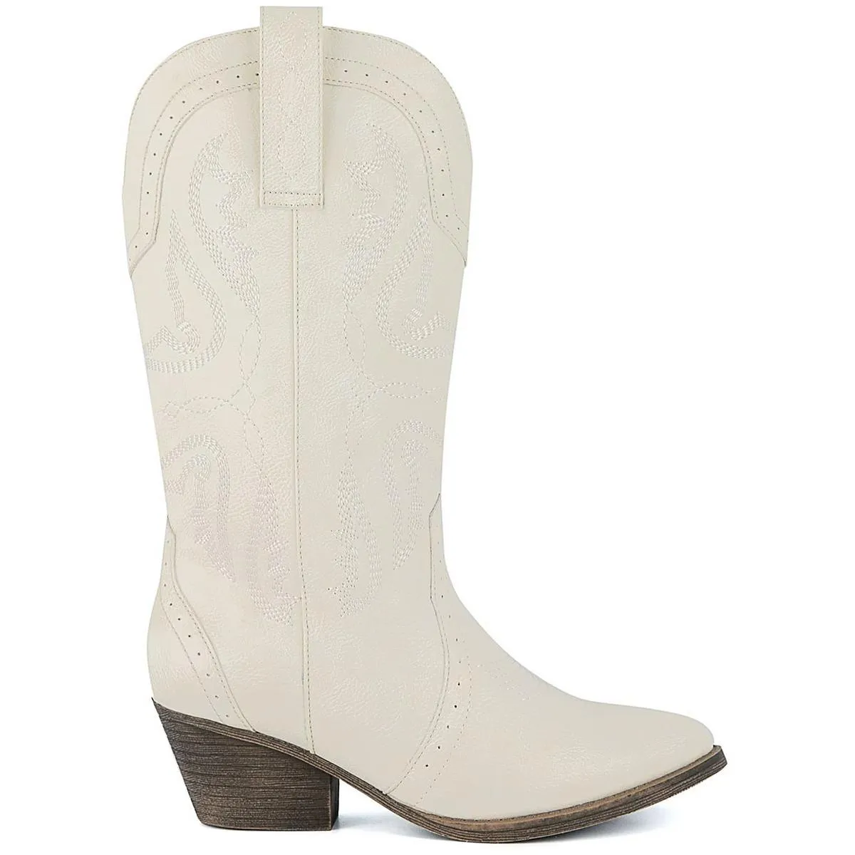 Tammy Womens Embroidered Mid-Calf Cowboy, Western Boots