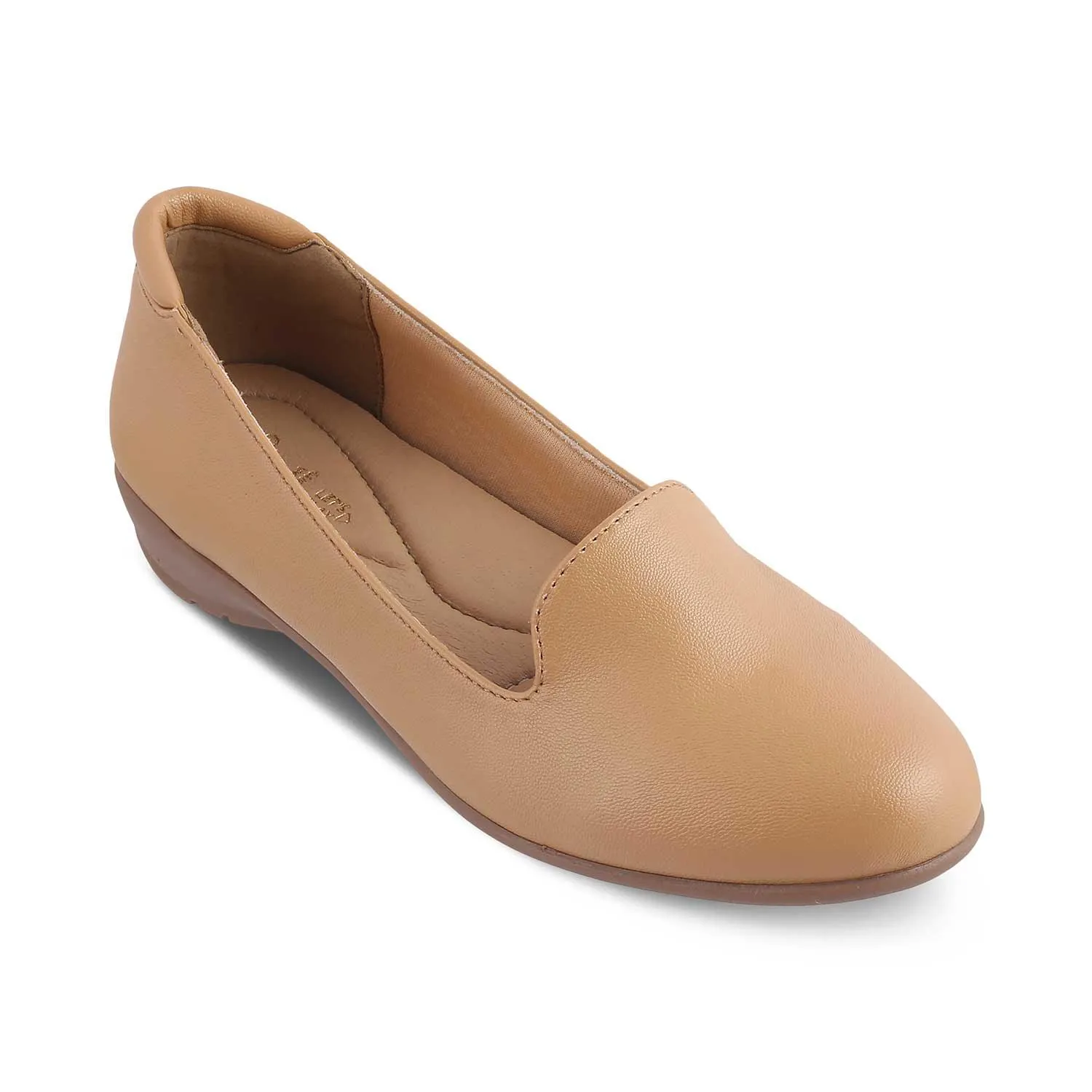 The Asamsy Beige Women's Casual Ballerinas Tresmode