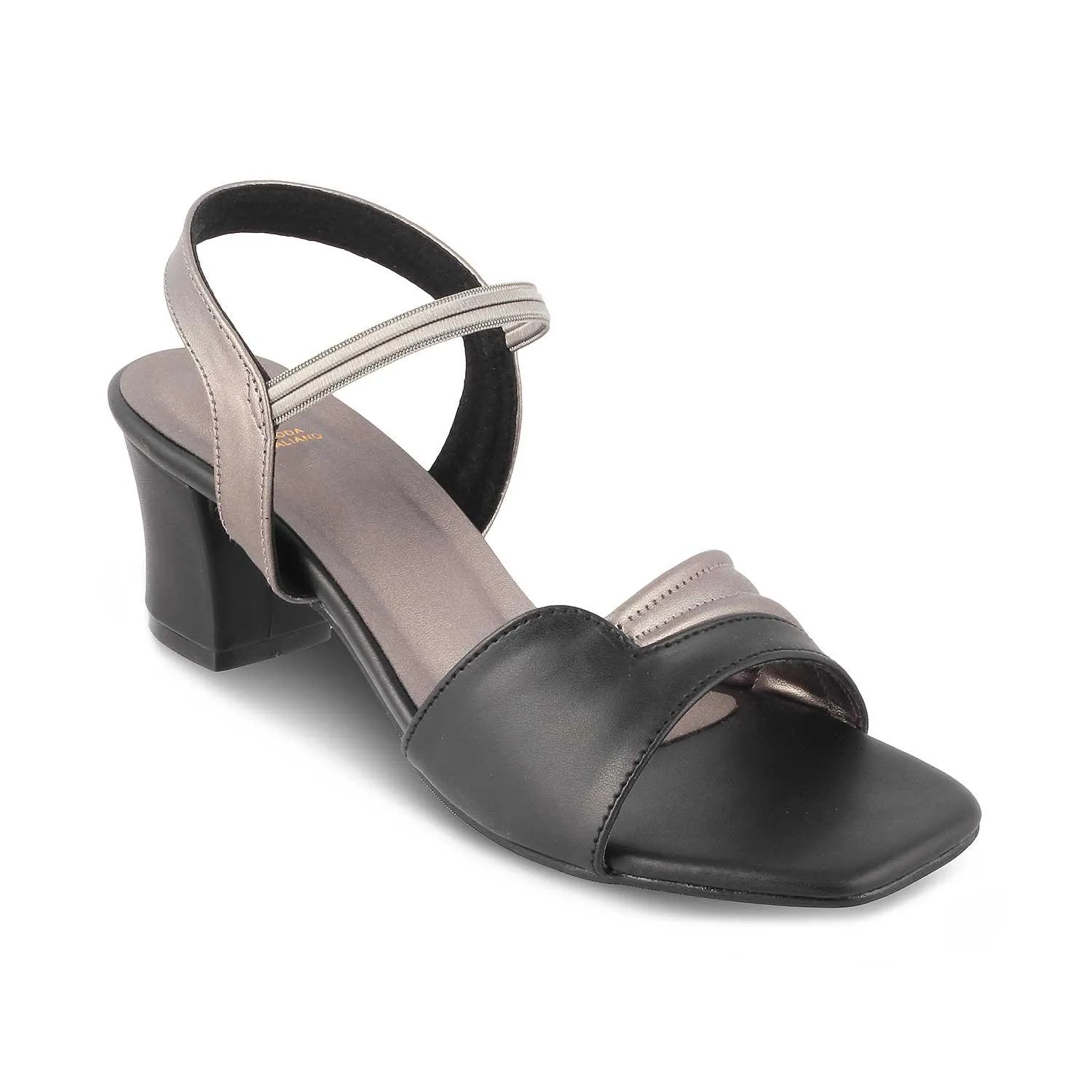 The Slo Black Women's Dress Block Heel Sandals Tresmode
