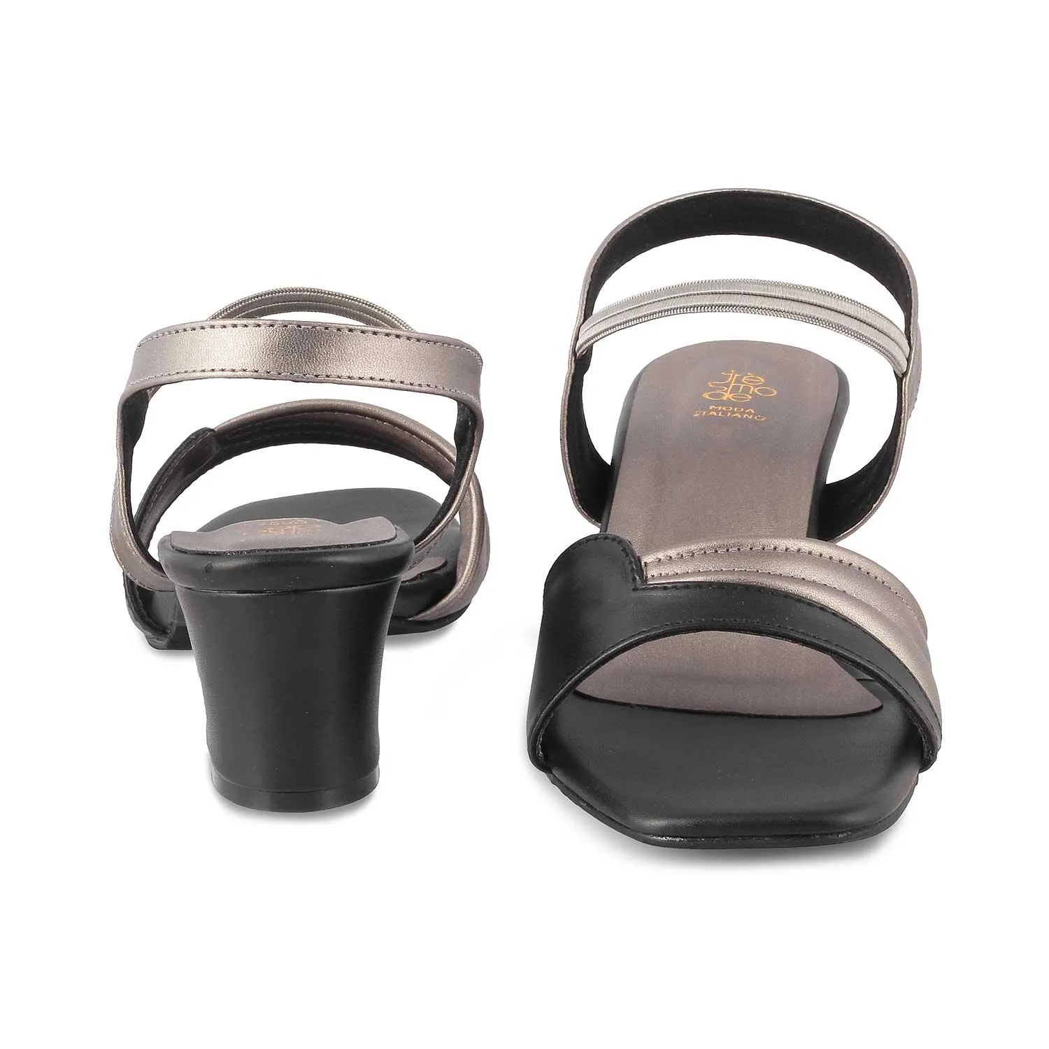 The Slo Black Women's Dress Block Heel Sandals Tresmode