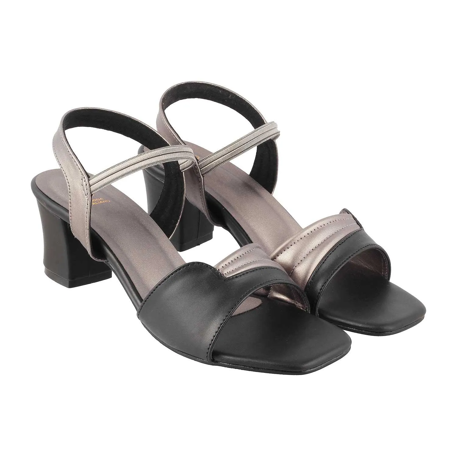 The Slo Black Women's Dress Block Heel Sandals Tresmode