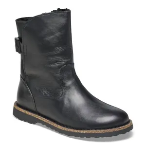 Uppsala Leather Shearling Boots - Regular/wide In Black