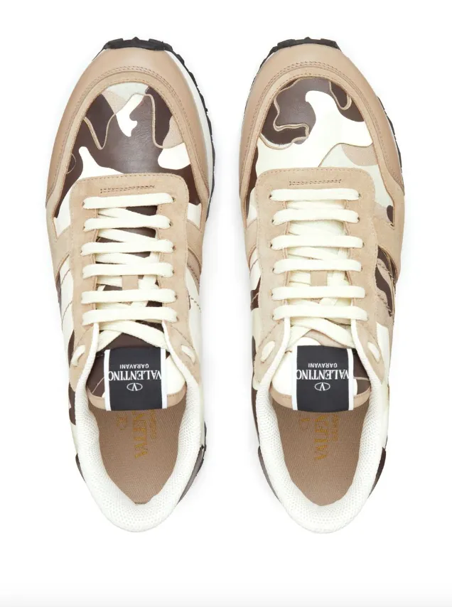 Valentino Garavani Camouflage Rockrunner sneakers