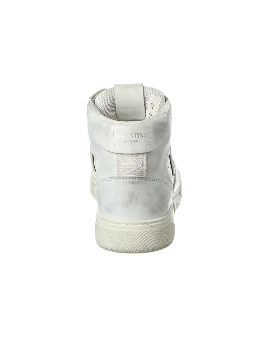 Valentino VLTN Leather High-Top Sneaker