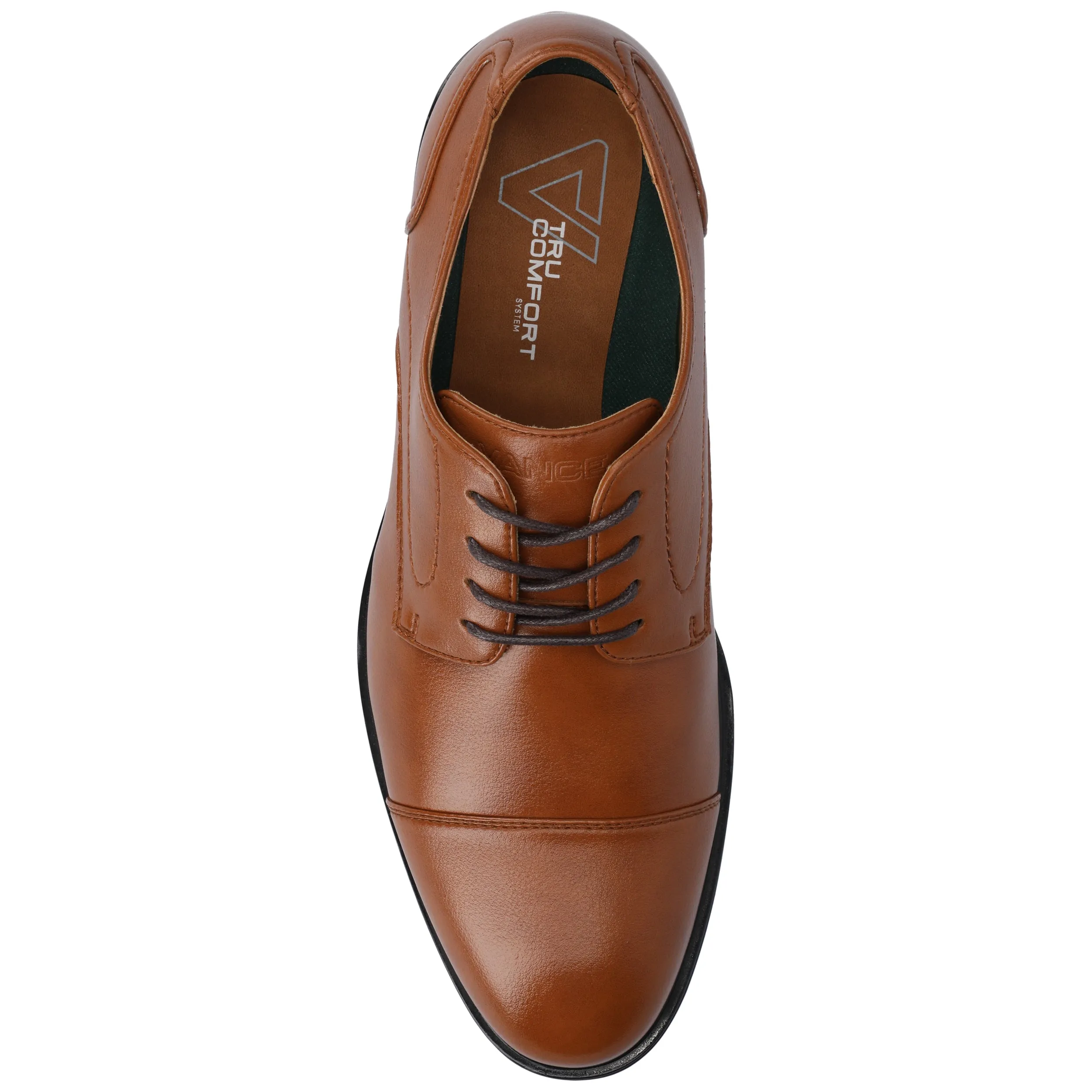 Vance Alec Medium and Wide Width Cap-toe Oxford Dress Shoe