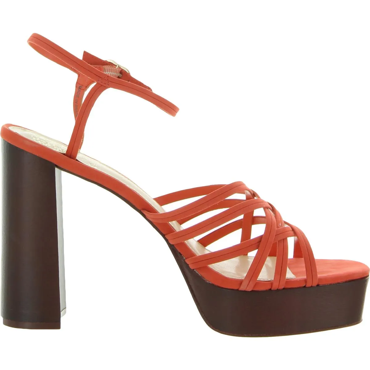 VC Larriss Womens Metallic Strappy Platform Sandals